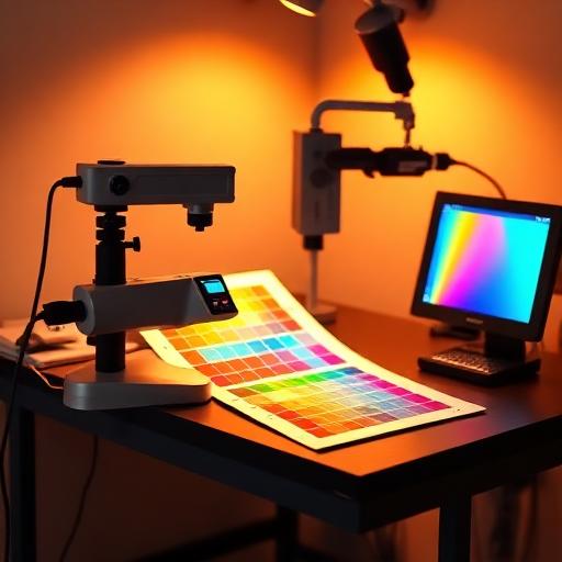 Calibración de color en laboratorio